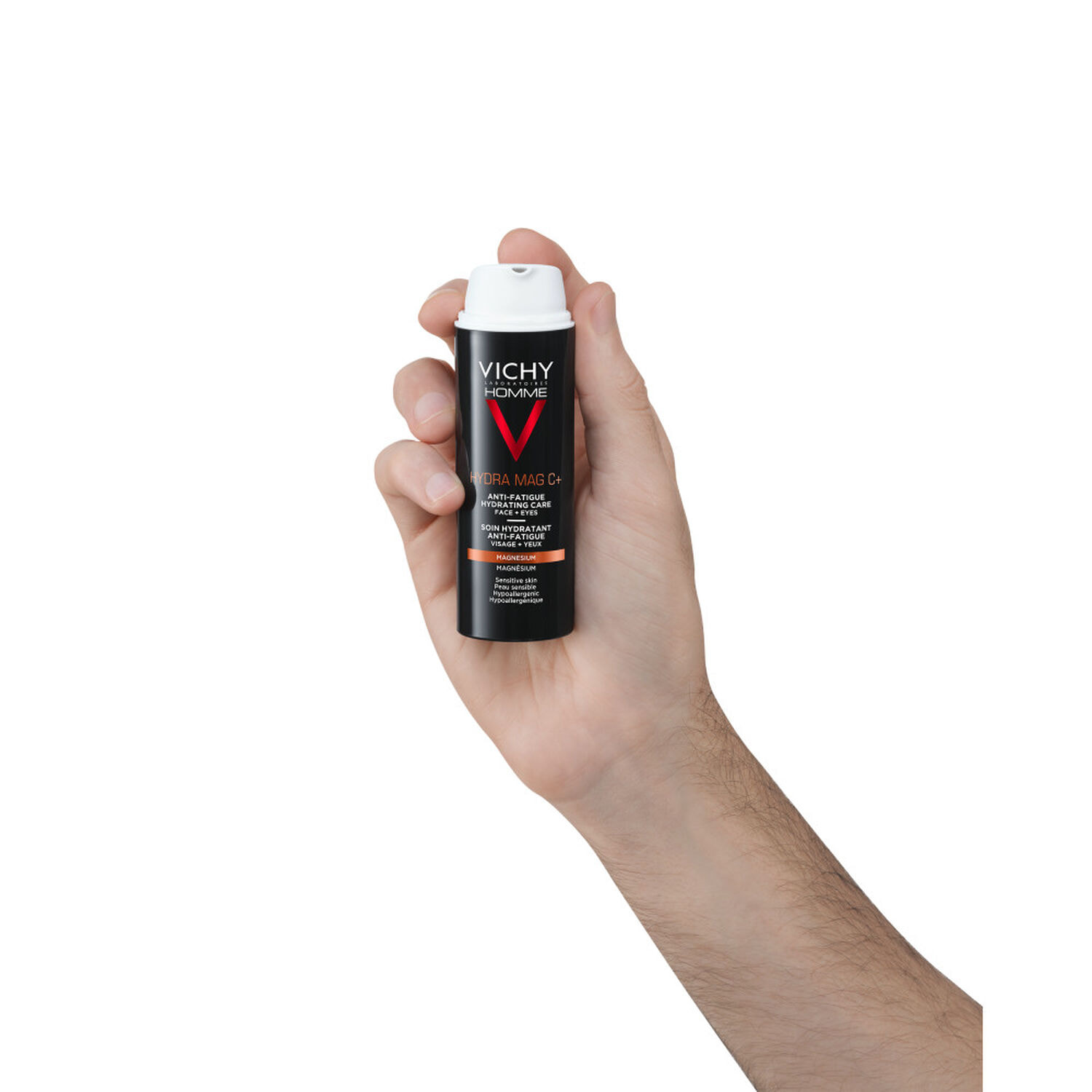 Vichy Homme Hydra Mag C+ - Soin Hydratant Anti-Fatigue 50 ml