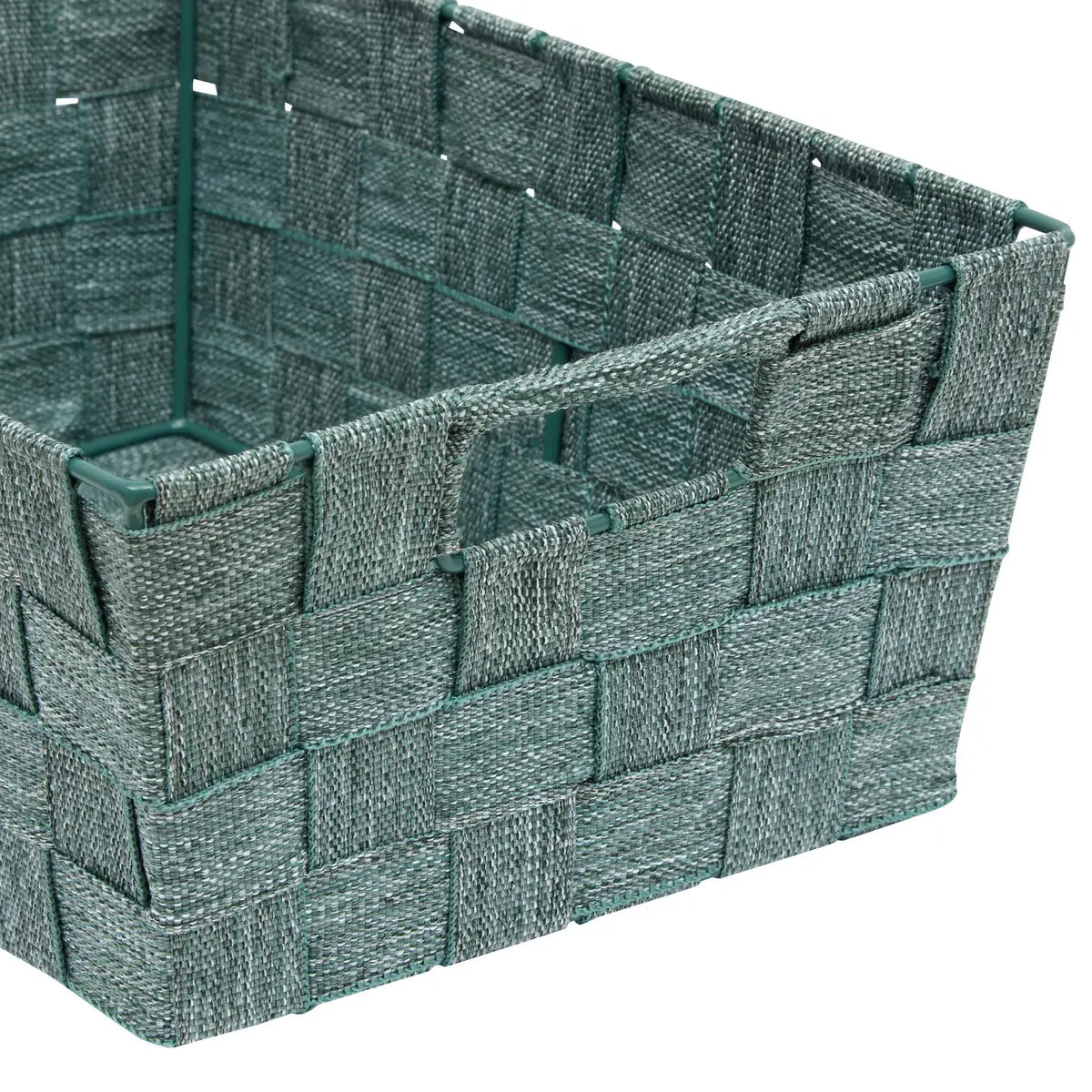 Panier Lise biseauté L28cm vert