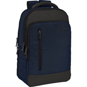 Mochila portatil 15,6"+tablet+usb safta safta business "dark blue"