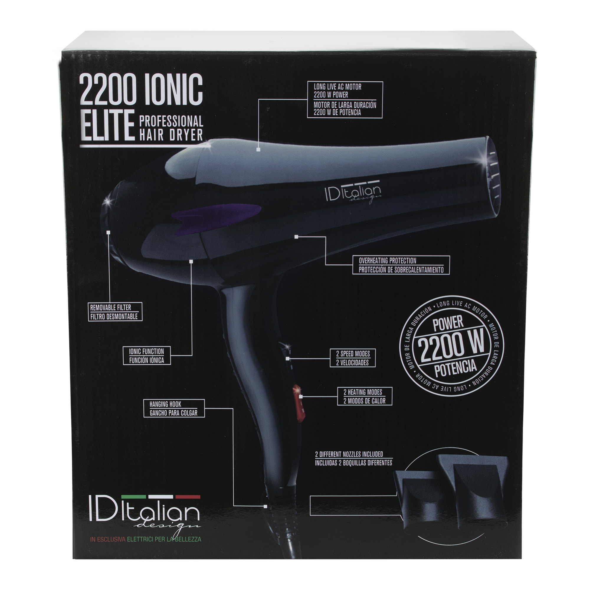 Secheur 2200w ion elite (nouveau)