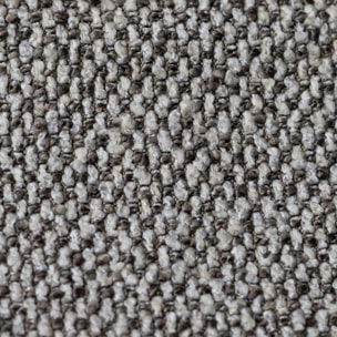 Fauteuil en tissu taupe chiné SACHA