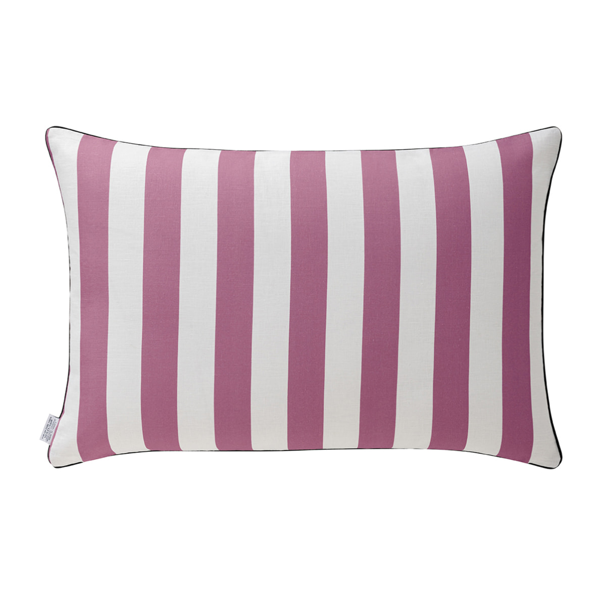 Housse de coussin imprimée en lin, FAUBOURG