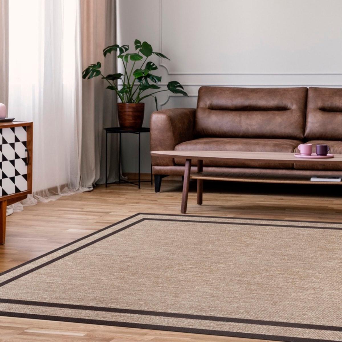 Alfombra LIVING DECO Marco Gold