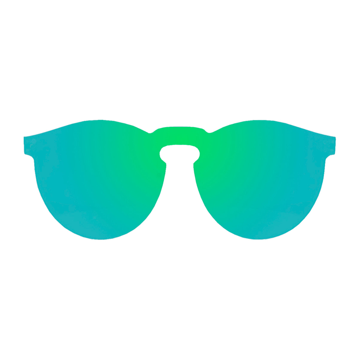 GAFAS DE SOL SUNPERS BIARRITZ FLAT & FLAT de color Verde