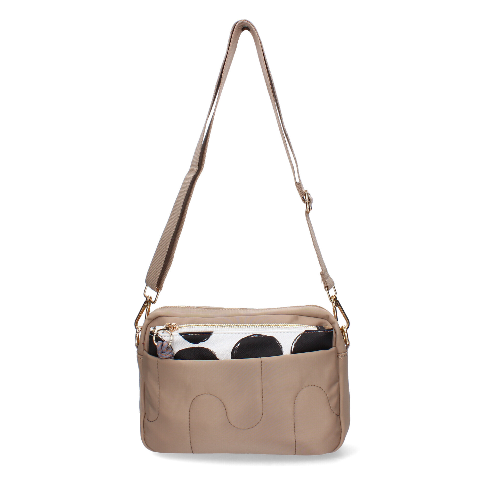 Bandolera de Mujer con dos piezas, bandolera y bolso de mano