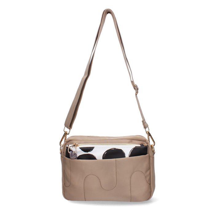 Bandolera de Mujer con dos piezas, bandolera y bolso de mano