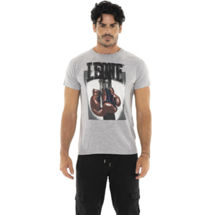 T-shirt da uomo maniche corte con stampa guantoni "Celebrated"