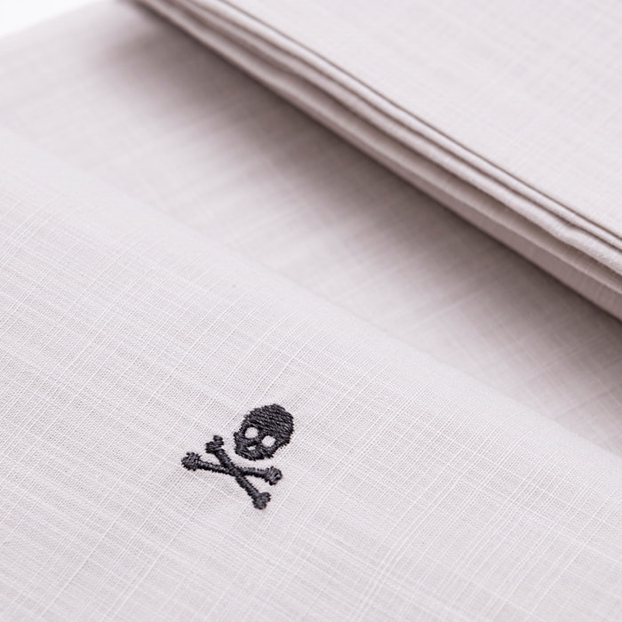 Set sábanas encimera + 2 fundas de almohada en color gris Scalpers Home