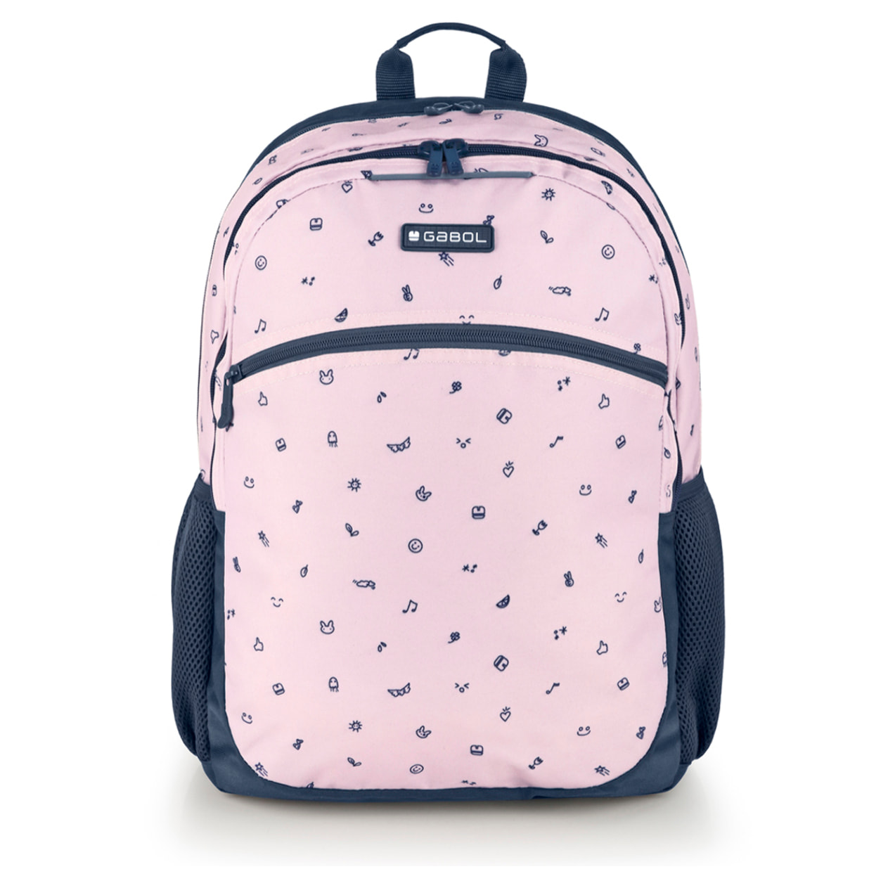 Mochila adaptable a carro Gabol ICON rosa y resistente al agua