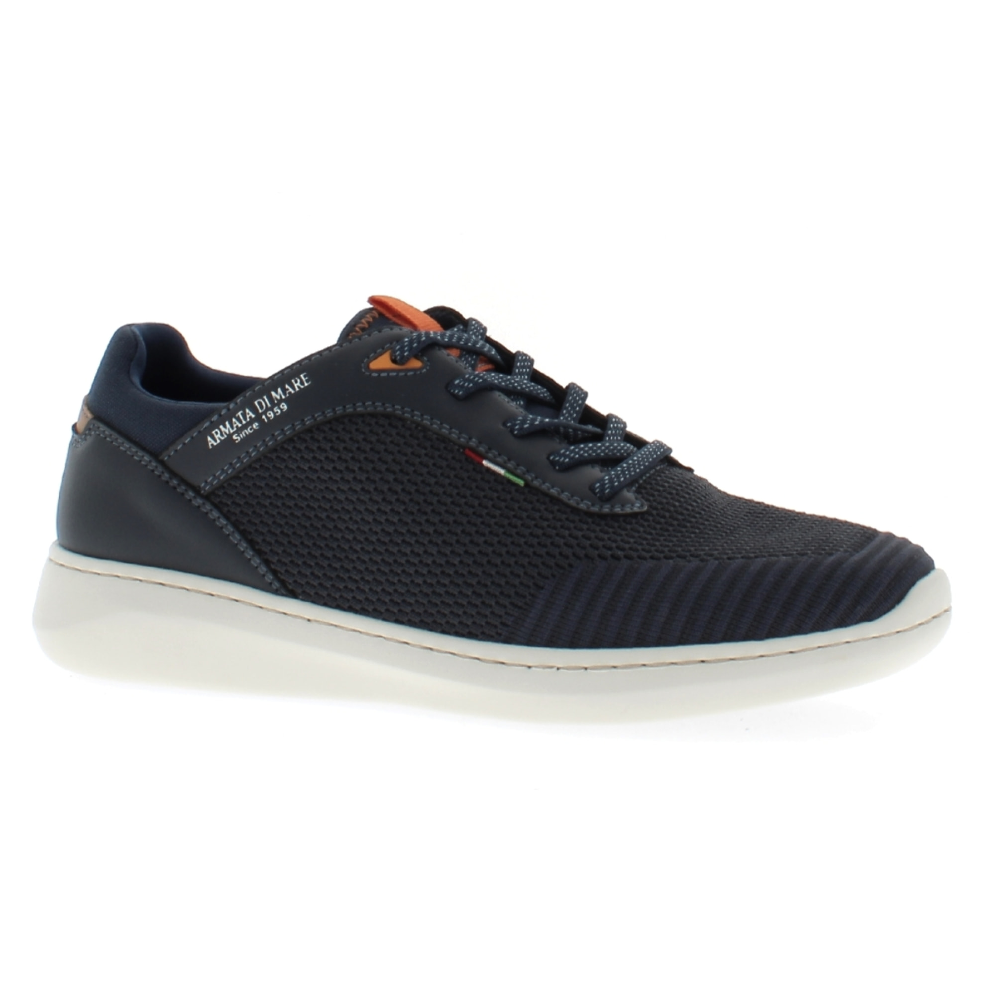 Armata di Mare Scarpe Uomo Sneakers Casual Stringate con Soletta Rimovibile in Memory Foam AMU S24M541 Navy