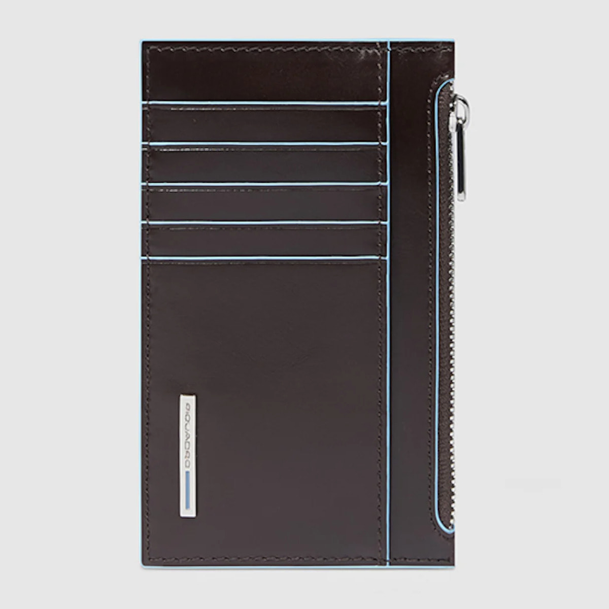 Piquadro Portacarte sottile con porta monete