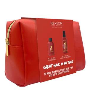 Uniqone™ - Coffret Shampoing 100ml et Masque en Spray Sans Rinçage 150ml