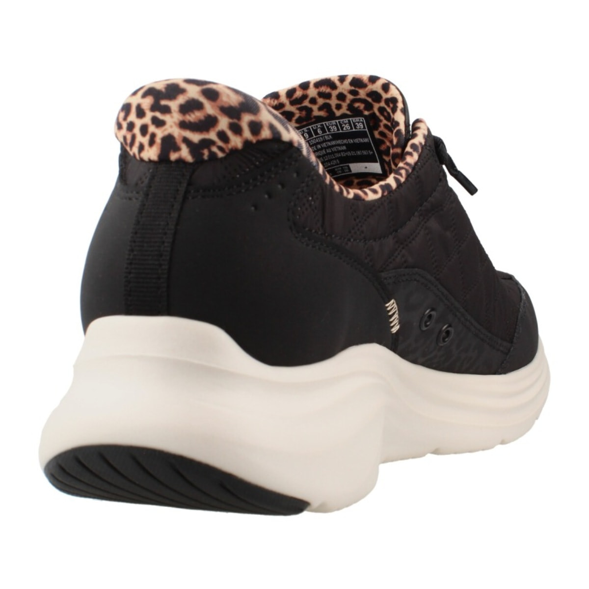 Sneakers De  Mujer 183015 Negro
