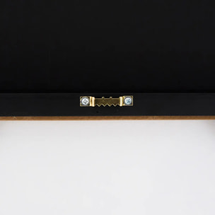 Toile imprimée encadrée Lacey vert 50x70cm