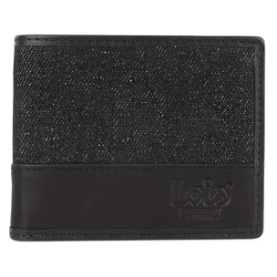 Cartera Hombre Piel Lois Rogers Negro