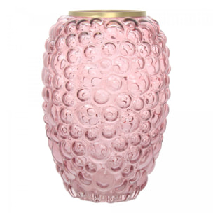 Vase soufflé à la bouche en verre KOBI