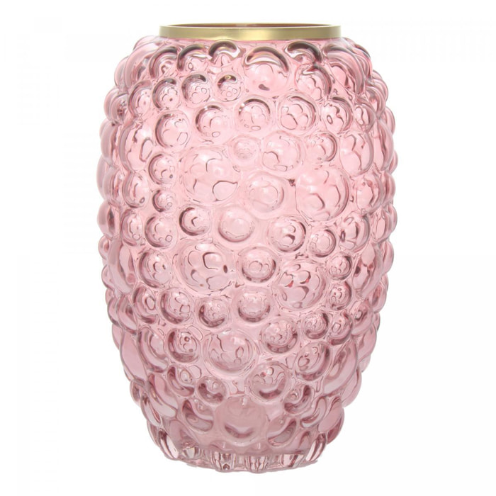 Vase soufflé à la bouche en verre KOBI