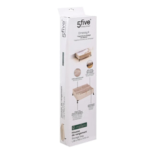 Housse pour vêtements Dressy Plus L66cm beige