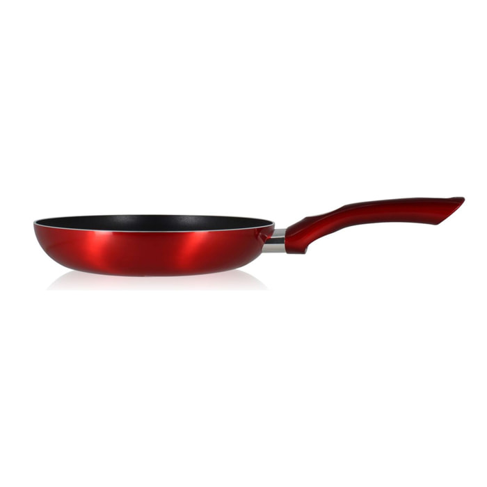 Poêle antiadhésive en aluminium 24cm - tous feux CERISE