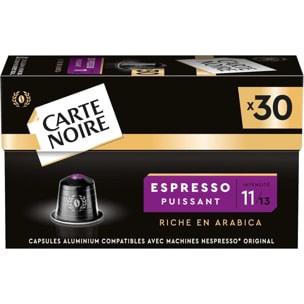 Carte Noire Espresso Puissant x30