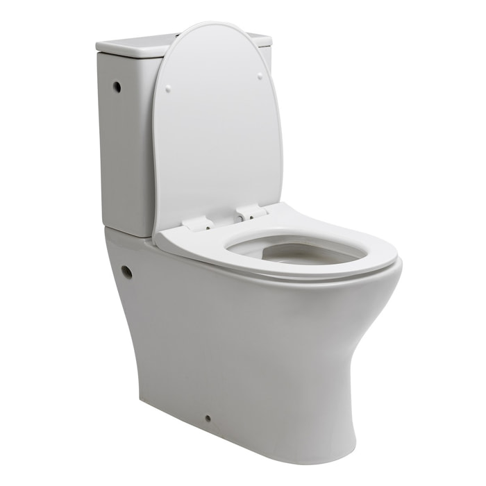 Combi WC à poser sans bride, avec abattant slim softclose - remplissage par le côté (EUR990)
