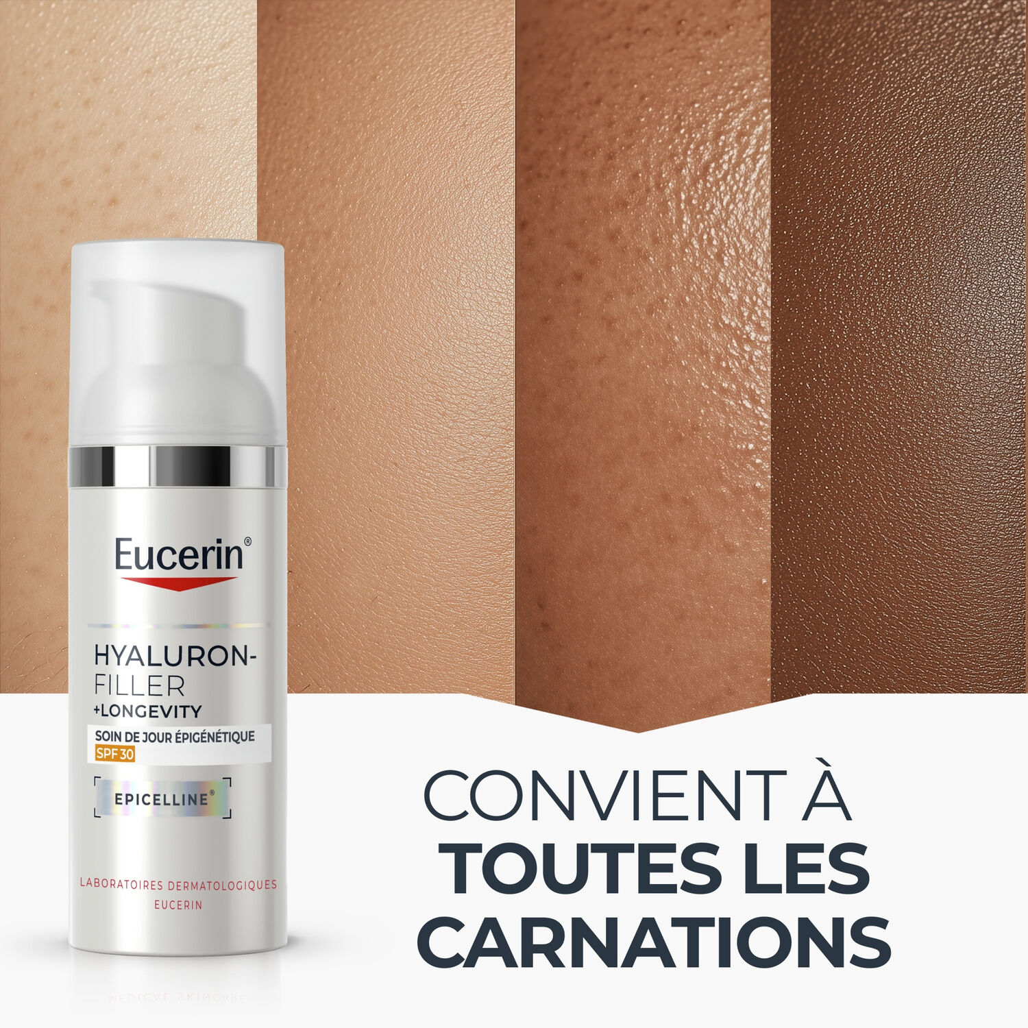 Hyaluron Filler + Longevity SPF30  - Soin de Jour Epigénétique 50ml