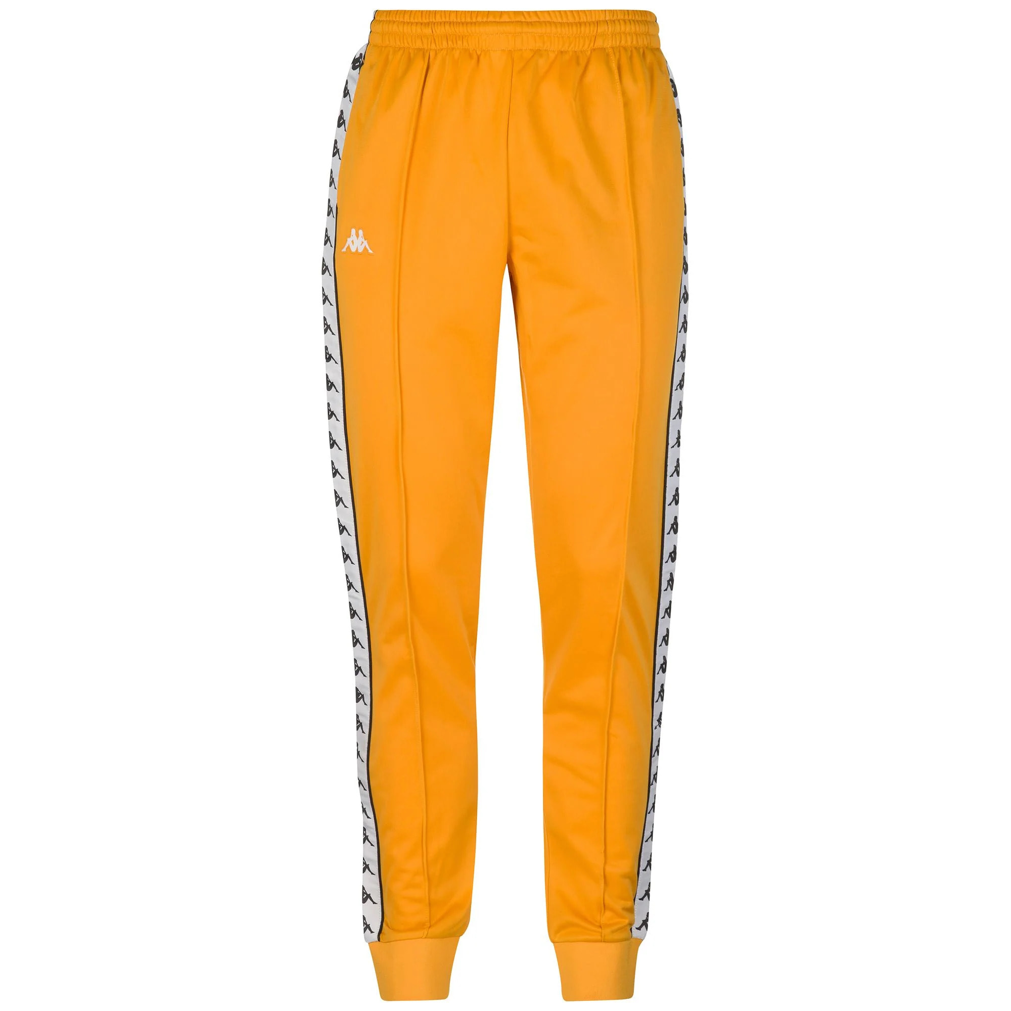 Pantaloni Kappa Uomo 222 Banda Rastoria Slim Giallo