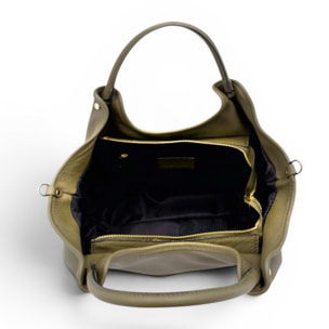 Borsa a Mano Cheval Firenze Karina Verde Militare