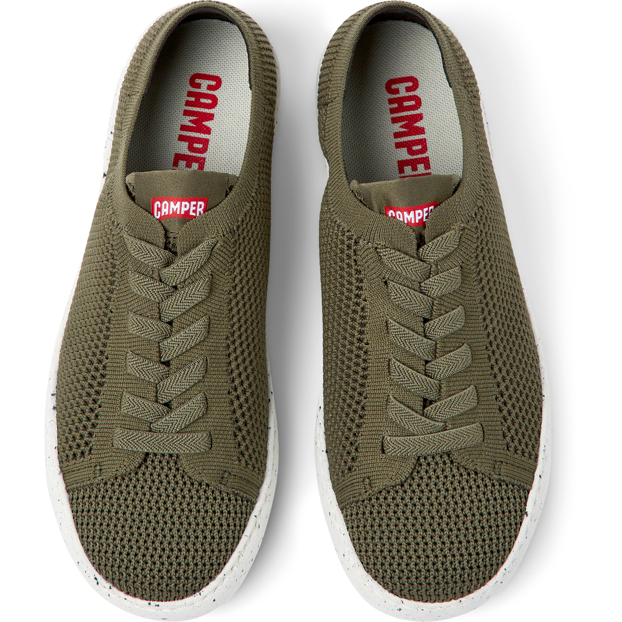 Zapatillas - CAMPER Peu Touring - Verde - Tejido técnico
