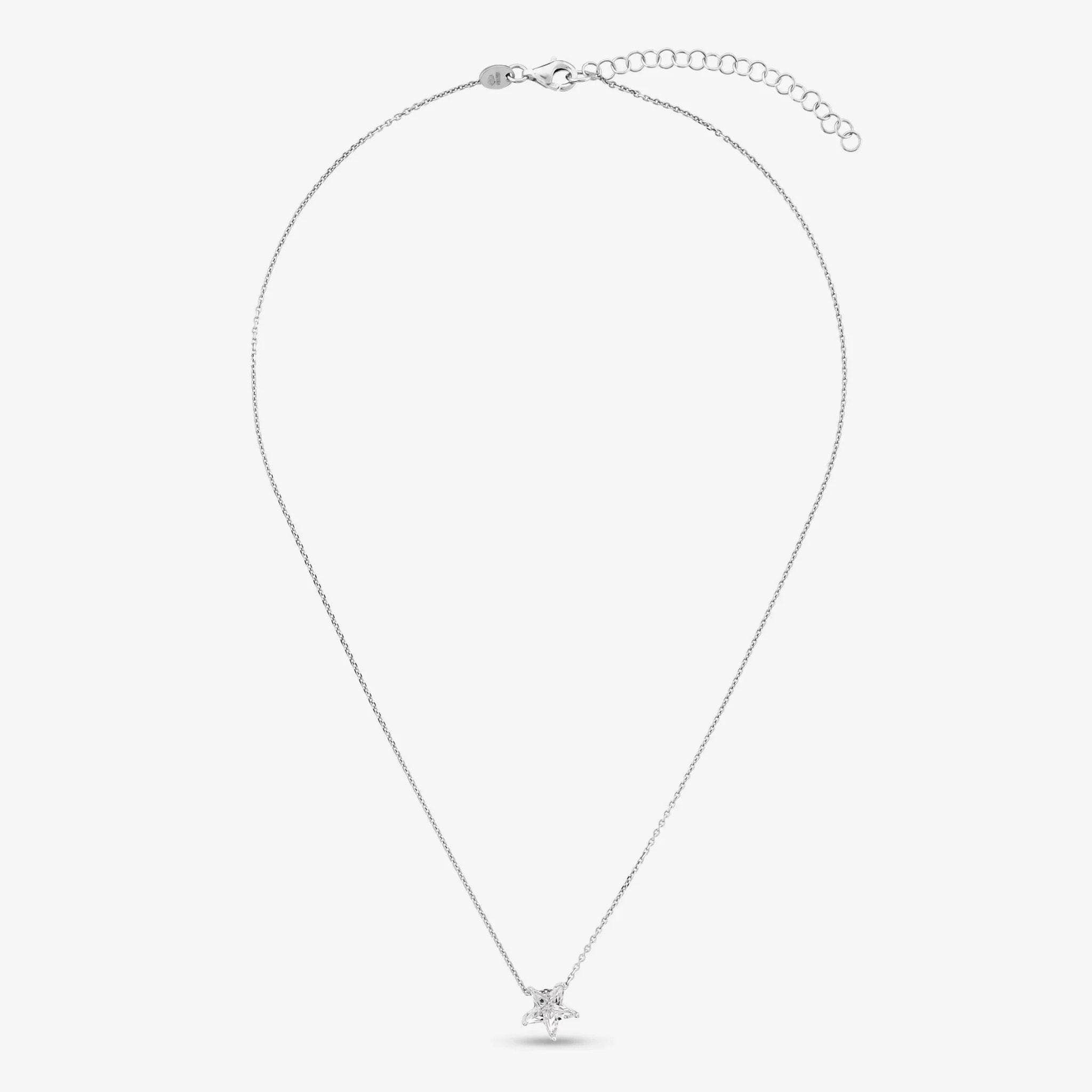 Collana Stella in Argento 925 con Cubic Zirconia
