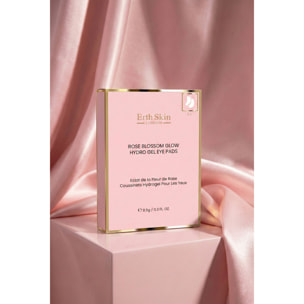 Almohadillas de hidrogel para ojos Rose Blossom Glow