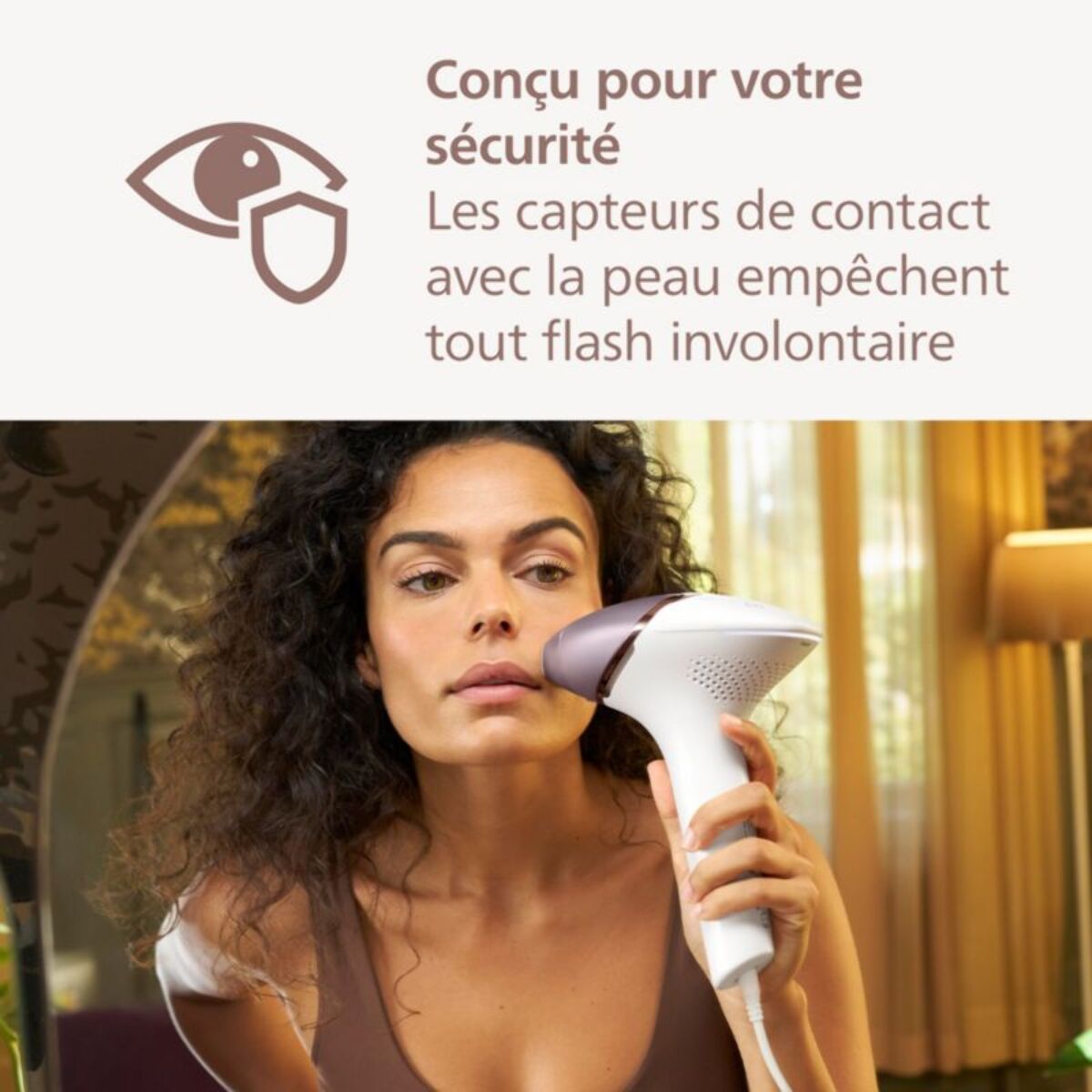 Epilateur lumière pulsée PHILIPS BRI945/00 Lumea Prestige