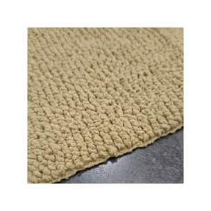 Tapis de salle de bain rectangulaire 40 x 60 cm en coton - 6 coloris - WILLOW