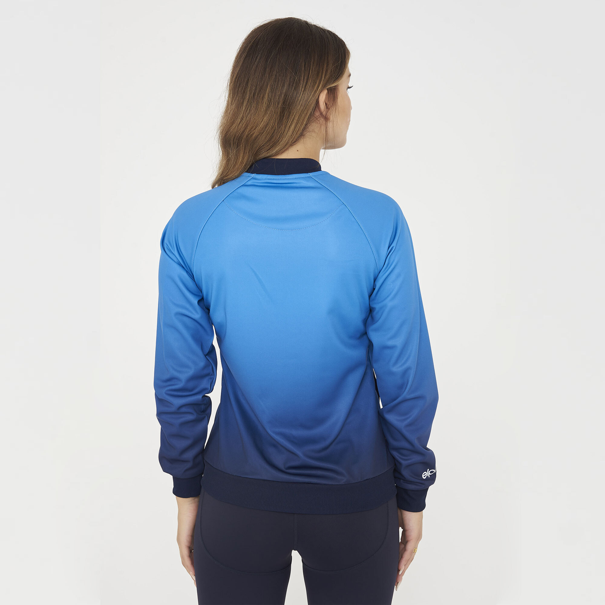 Giacca sportiva da running donna BLAS azzurra