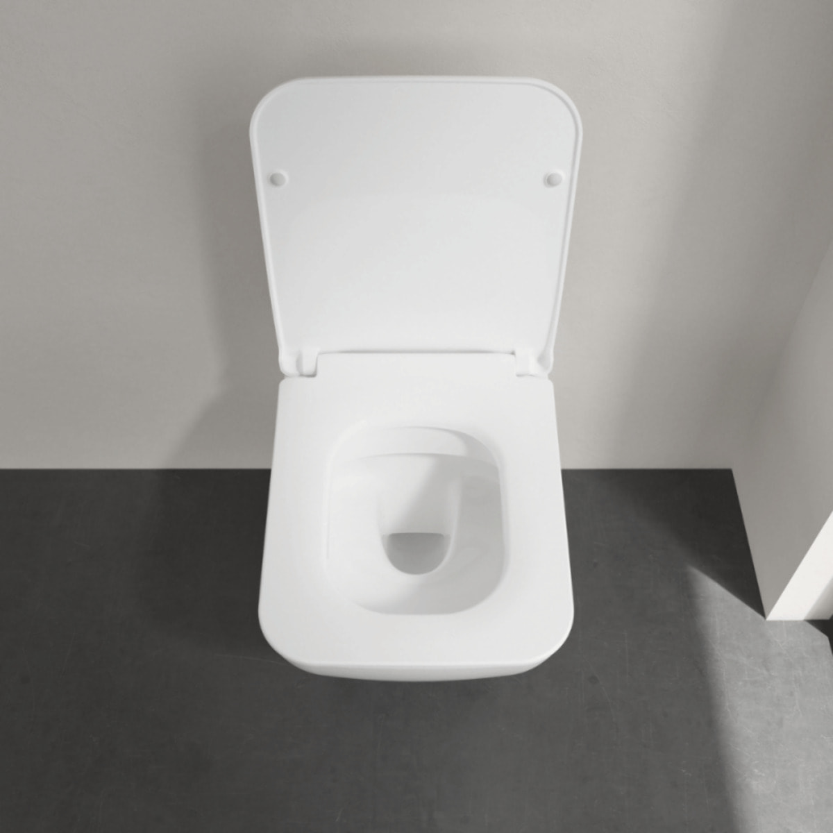 Cuvette WC suspendu Venticello + abattant sandwich frein de chute