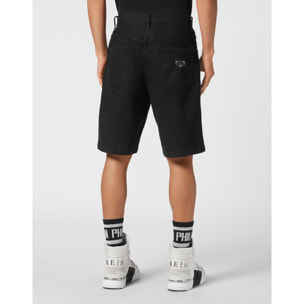 PHILIPP PLEIN Pantaloncini in denim Fermentera BASIC