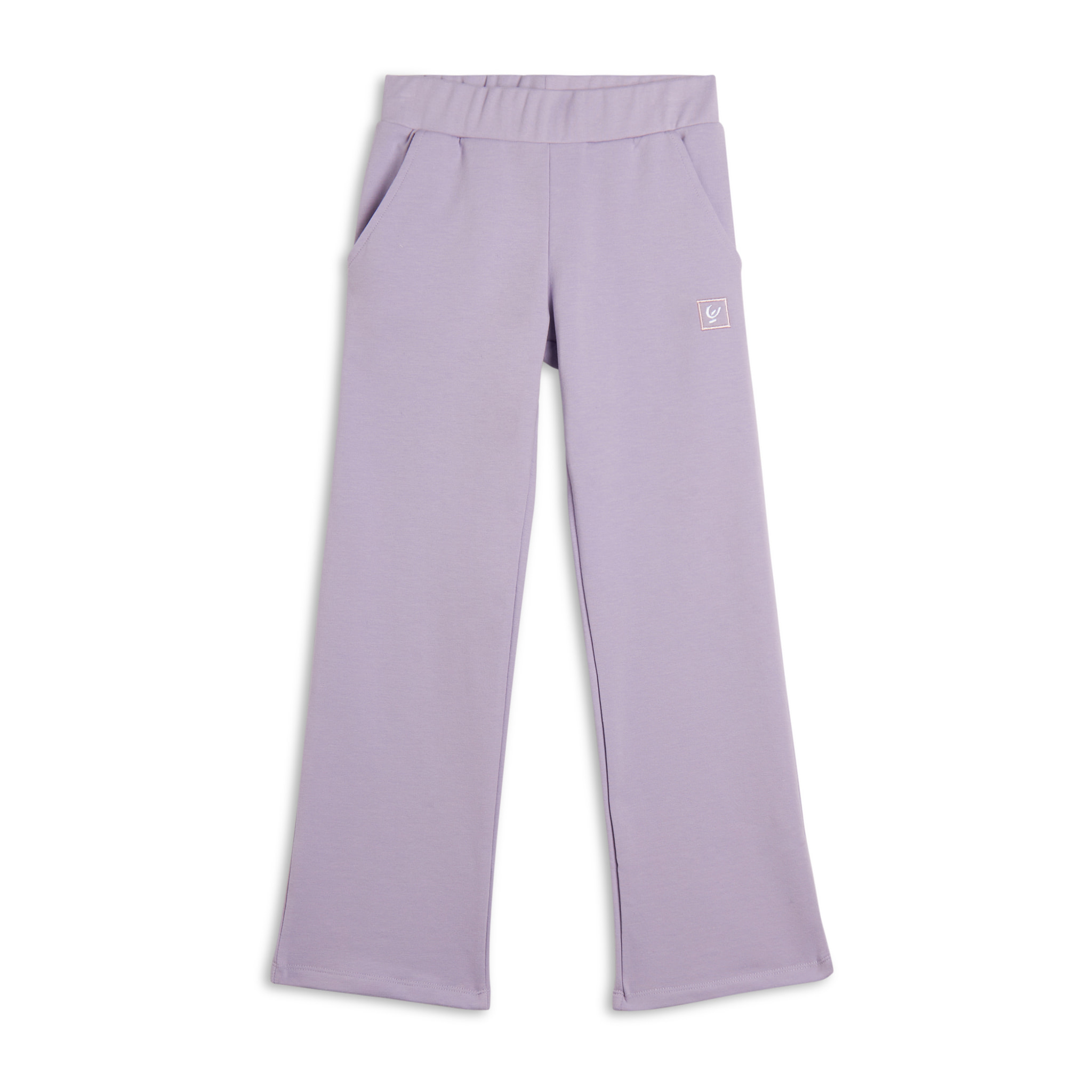 Pantaloni sportivi Bambina a gamba ampia e tasche interne