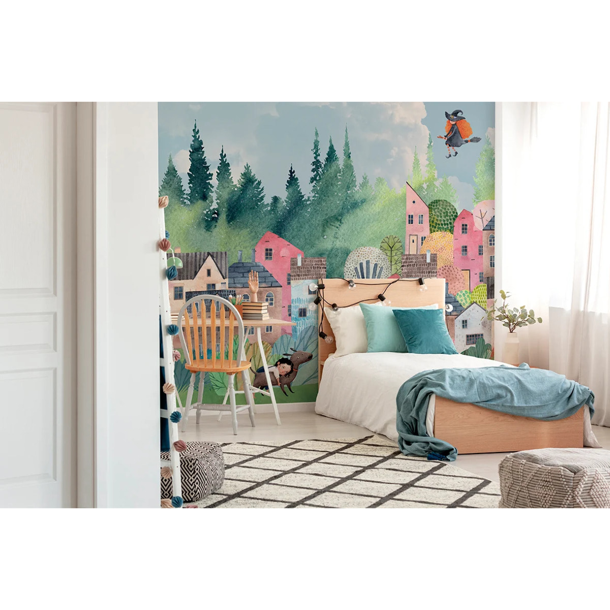 Papier peint panoramique Charlotte
