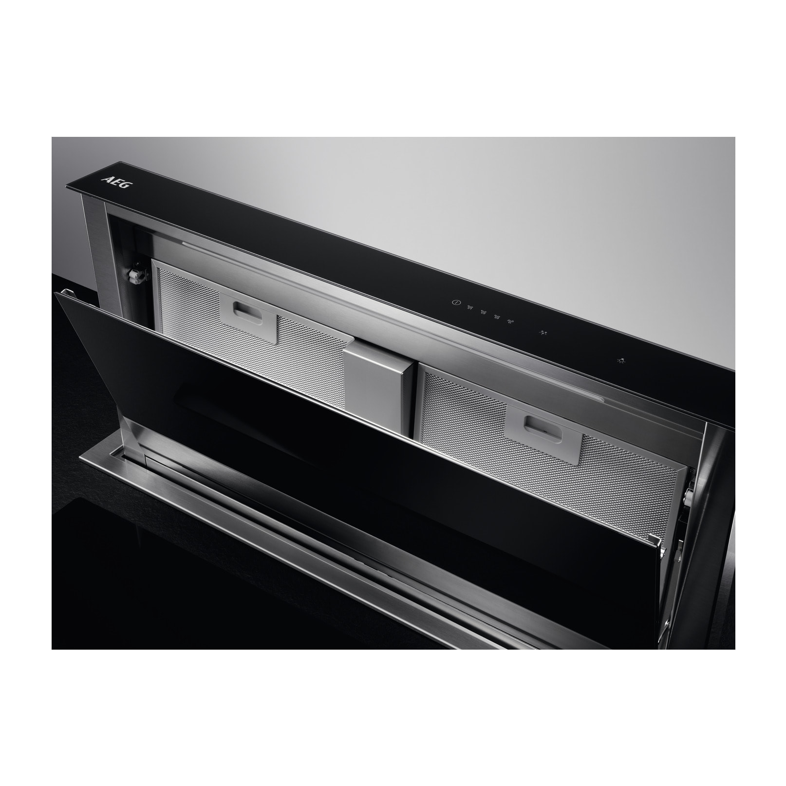 AEG Campana extractora de encimera Serie 7000 Breeze de 90 cm DDE5960B | Reacondicionado