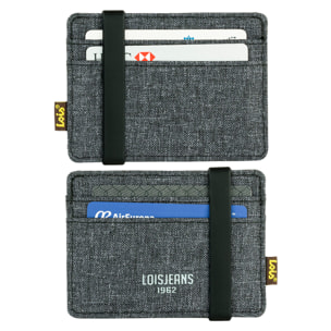 Tarjetero Lois Harrison Gris Oscuro