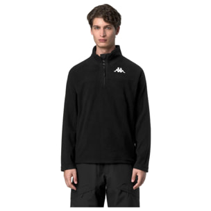 Felpe Kappa Uomo Donna 8Cento 818 Nero