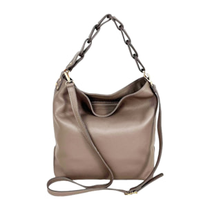Borsa a spalla Cheval Firenze Lily Grigio