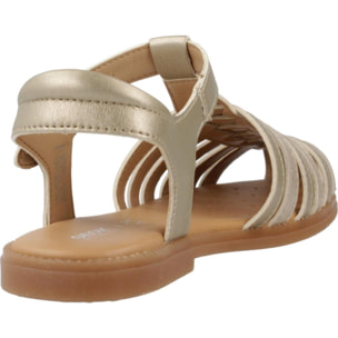 Sandalias Niña de la marca GEOX  modelo J SANDAL KARLY GIRL ORO
