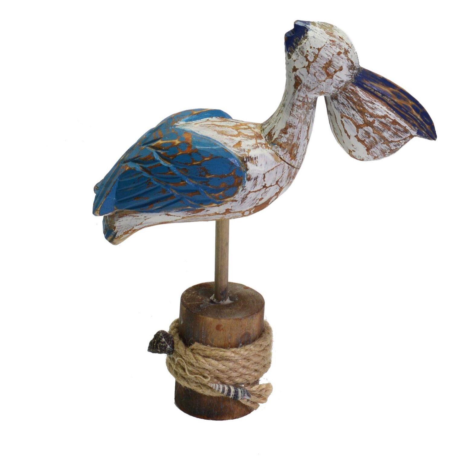 Pellicano Mare in legno cm19x6h24