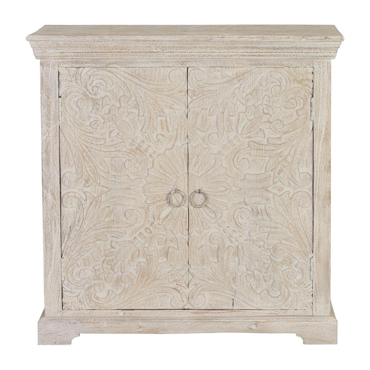 Cómoda - madera de mango - 90x90x40cm
