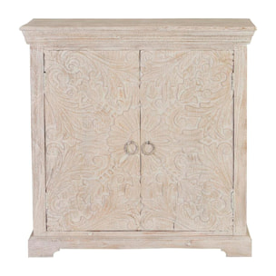 Cómoda - madera de mango - 90x90x40cm