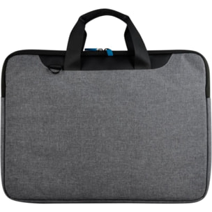 Sacoche ESSENTIELB 17'' Classic gris/bleu