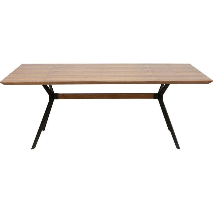 Table Georgetown noyer 200x90cm Kare Design