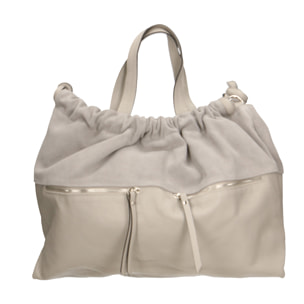 Borsa Shopper da donna In Vera pelle Made in Italy 42x32x18 cm