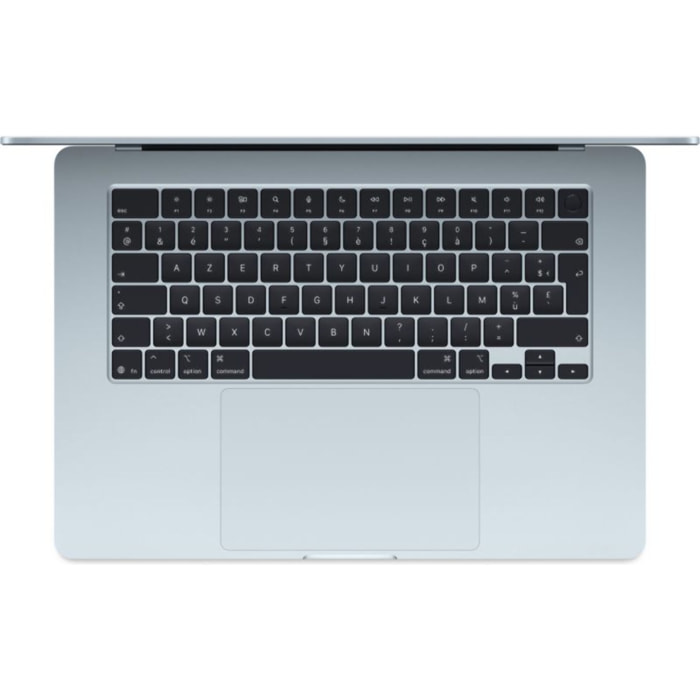Ordinateur Apple MACBOOK Air 15" Puce M5 CPU 10 / GPU 10 coeurs Mémoire RAM 24Go Stockage 1To SSD Bleu ciel